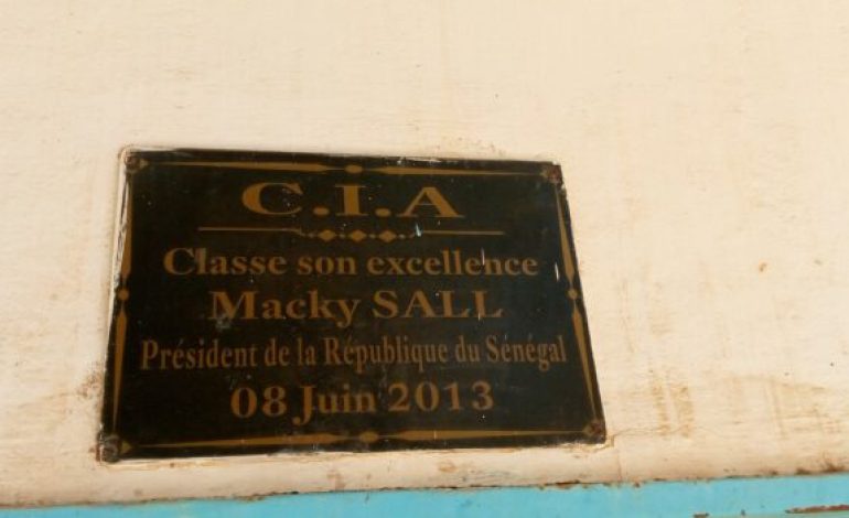 Ecole primaire de Macky SALL, établissement classé site… historique