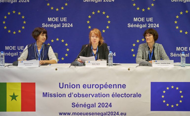 Une mission de l’Union Européenne exige la libération de Bassirou Diomaye Faye