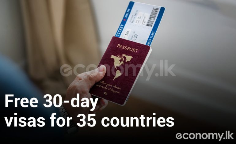 Le Sri Lanka délivre désormais des visas touristiques gratuits à 35 pays