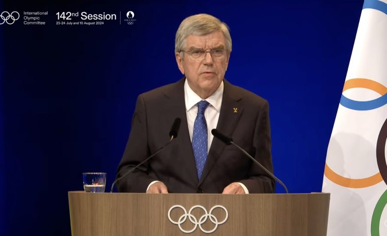 Thomas Bach président du CIO annonce qu’il ne briguera pas un troisième mandat