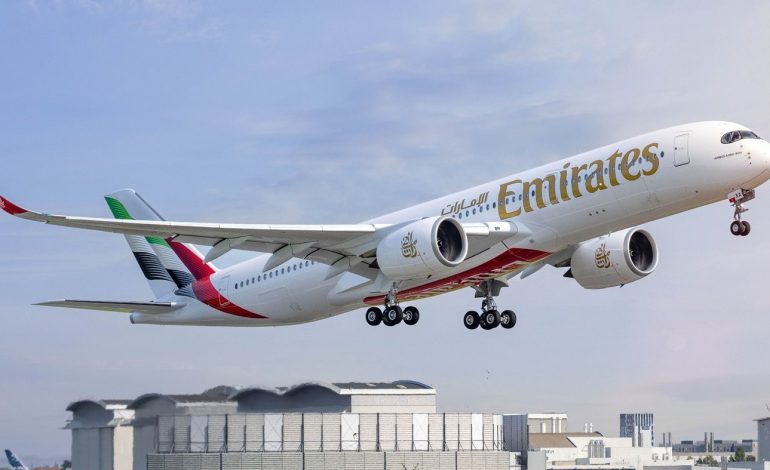 Mise en service du premier appareil A350-900 d’Emirates reliant Dubaï à Édimbourg