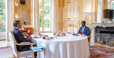 Rencontre Diomaye Faye - Emmanuel Macron